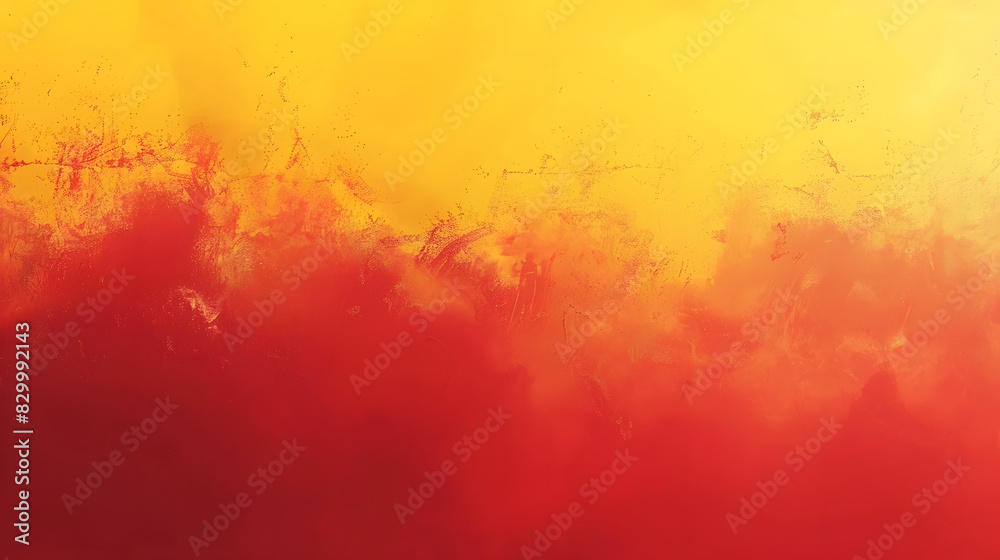 Red and yellow color background with gradient. Generative AI. Red and yellow color background with gradient. Generative AI.