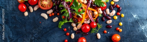 Vibrant Three Bean Salad wi...