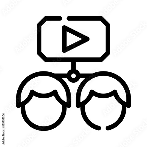 subscriber line icon