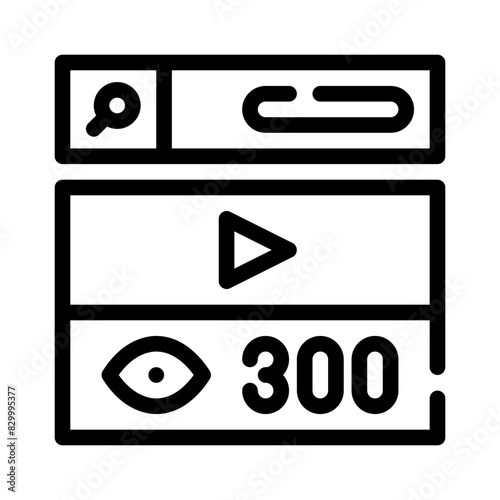 viewer line icon