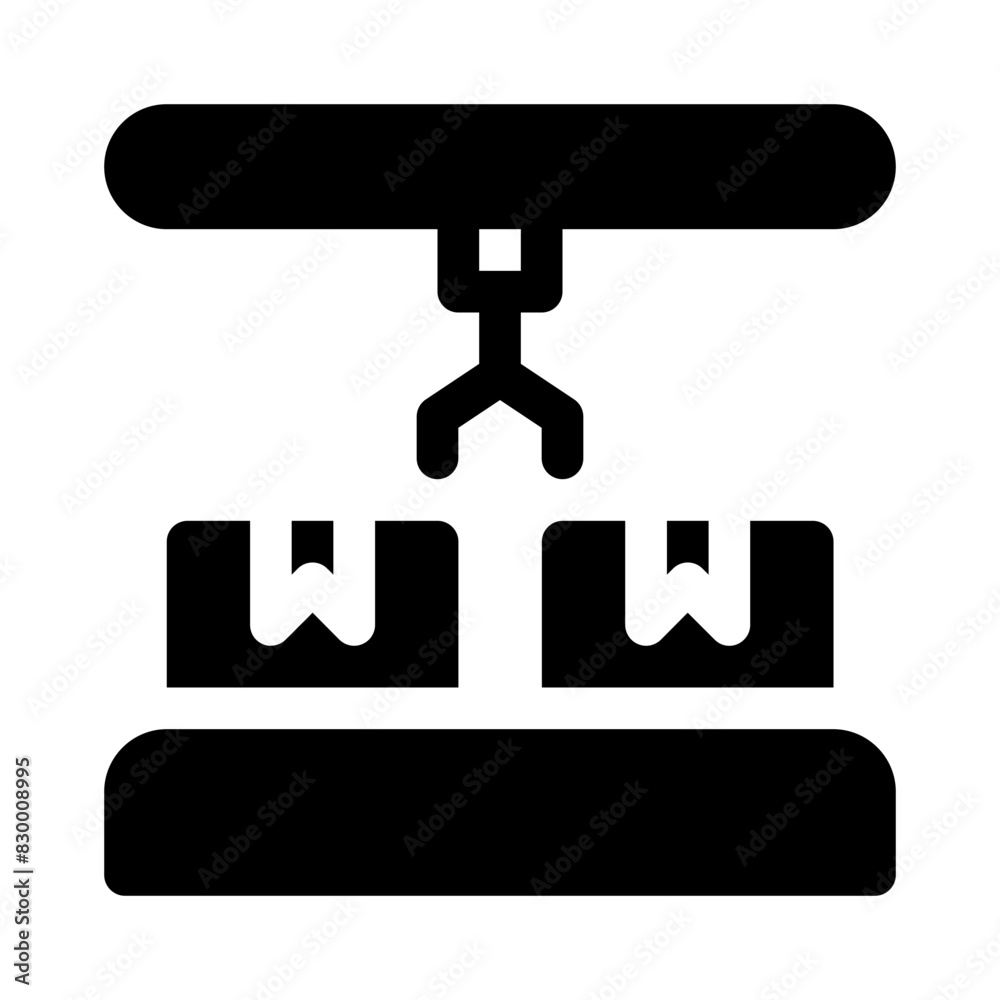 conveyor glyph icon conveyor glyph icon