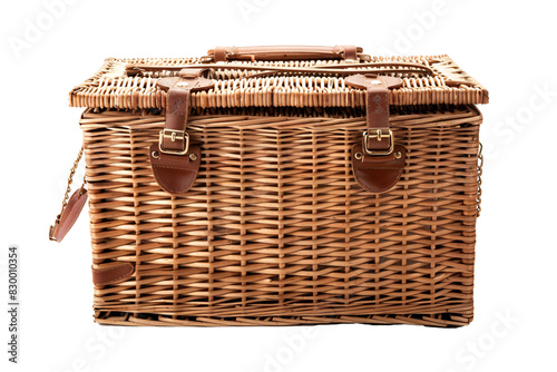 PNG, Picnic Wicker Weave - Generative AI