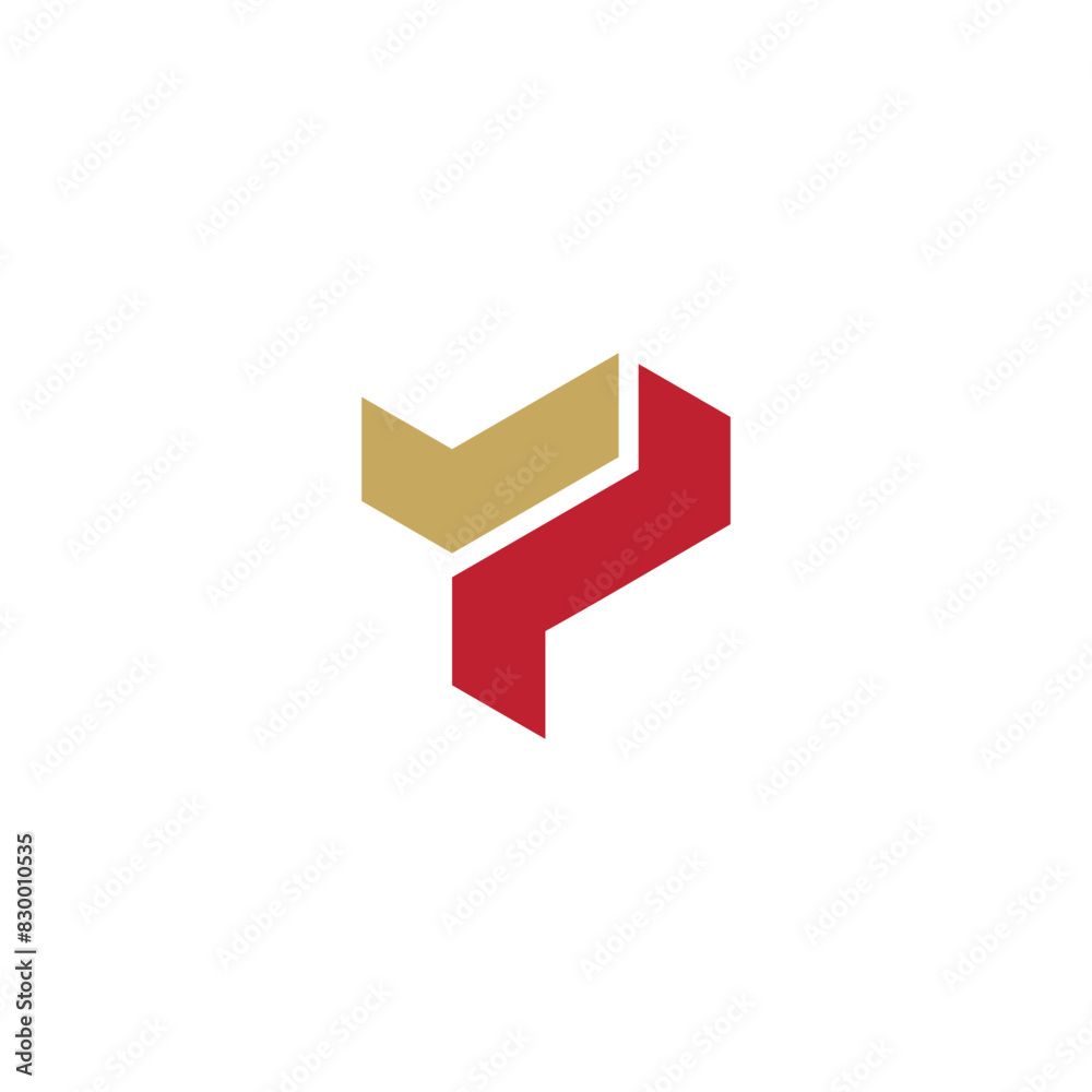 Letters TP combination logo Letters TP combination logo