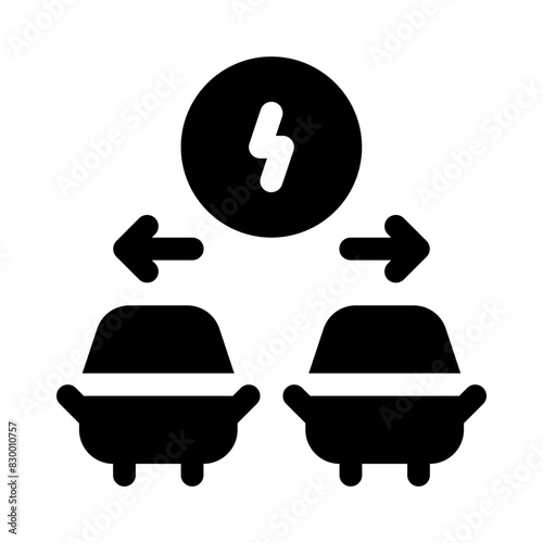 distance glyph icon