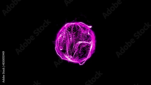 Supreme Magic Sphere 2D - Purple sphere