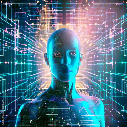 Ai artificial intelligence data science information technology concept 