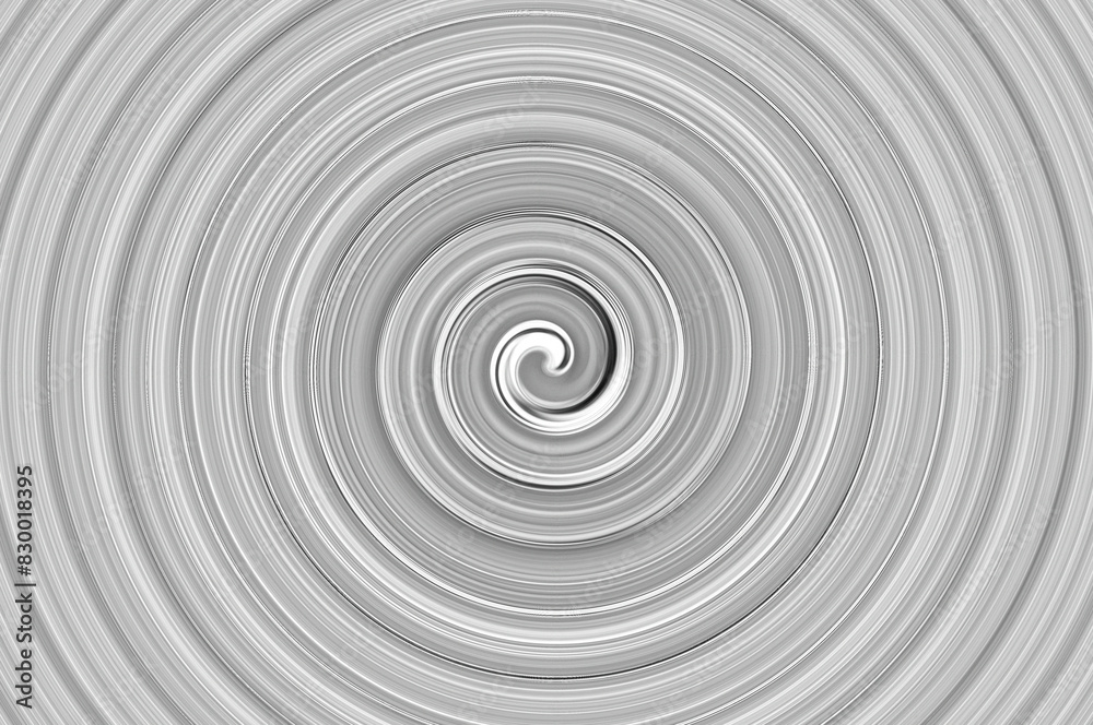 Abstract monochrome spiral horizontal image Abstract monochrome spiral horizontal image