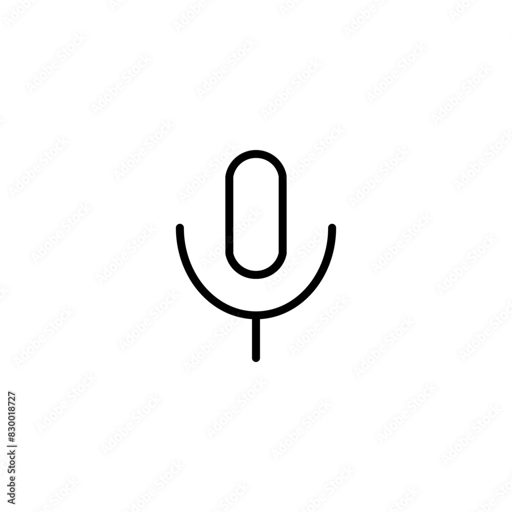 microphone line icon microphone line icon
