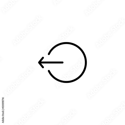 logout line icon