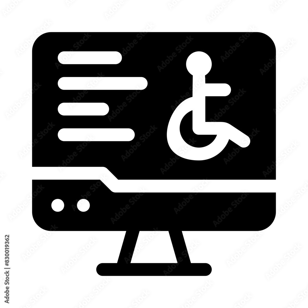 monitor glyph icon monitor glyph icon