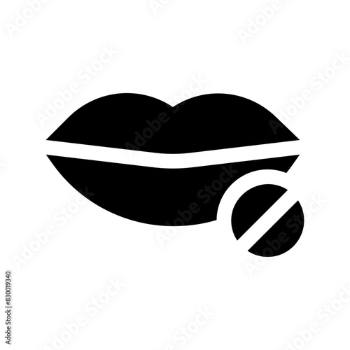 mute glyph icon