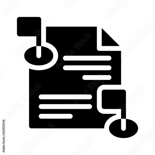 agreement glyph icon