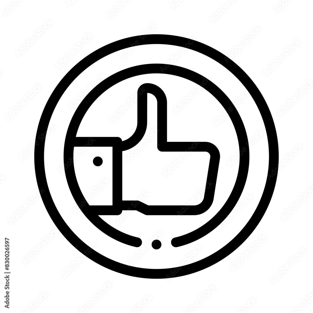positive line icon positive line icon