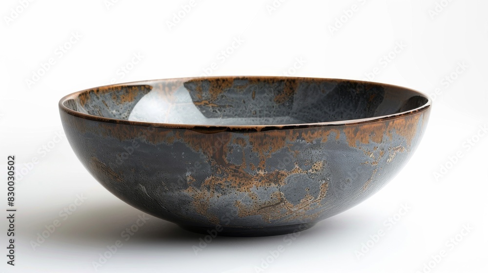 Contemporary round vessel sink, isolated on a white studio background Contemporary round vessel sink, isolated on a white studio background