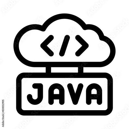 javascript line icon
