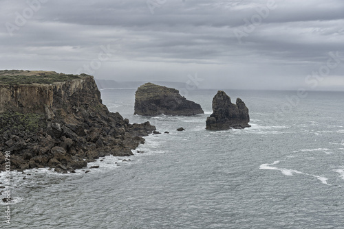 Rugged Cliffs and Ocean View at Cabo San Vicente, Portugal