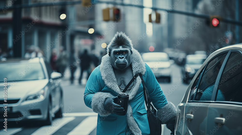 Urban Gorilla City Life in a Modern Jungle Urban Gorilla City Life in a Modern Jungle