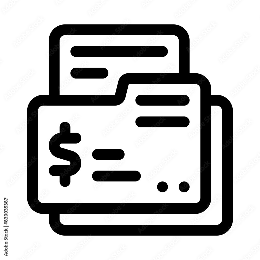 folder line icon folder line icon