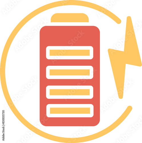 Charge Battery Vector Icon