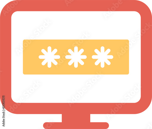 System Password Vector Icon