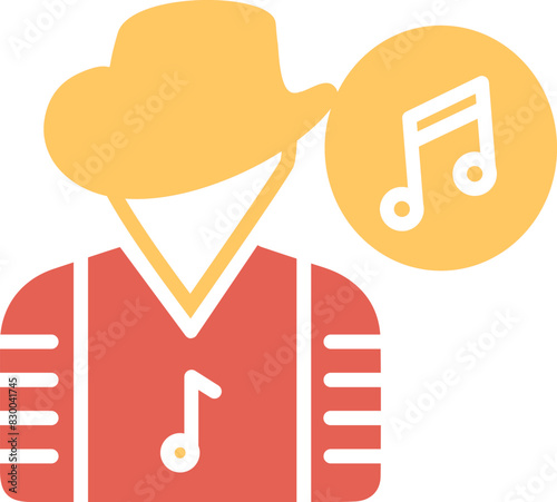 Musician Vector Icon