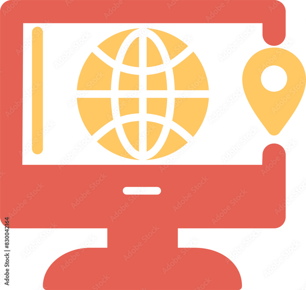 Fototapeta premium GPS Vector Icon