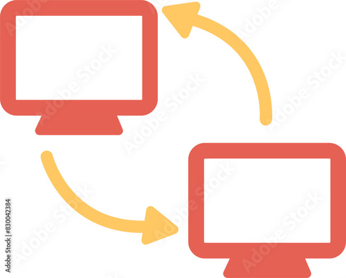 Synchronization Vector Icon