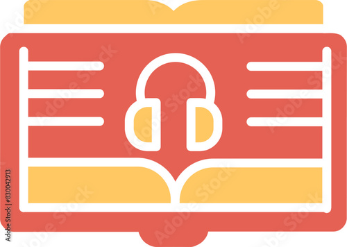 Audio Book Vector Icon
