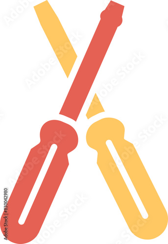 Screwdriver Vector Icon photo