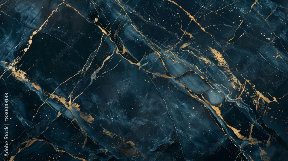 Black marble luxury, light blue with gold streaks, full focus, website background, design template Black marble luxury, light blue with gold streaks, full focus, website background, design template