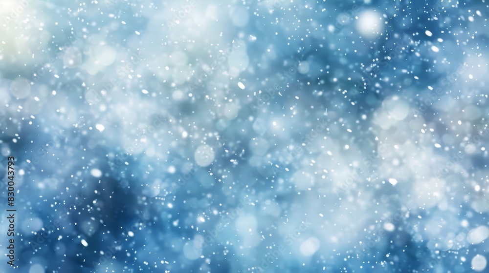Marble-like blue and white textures glowing highlights and blurry patterns in a winter-themed background backdrop