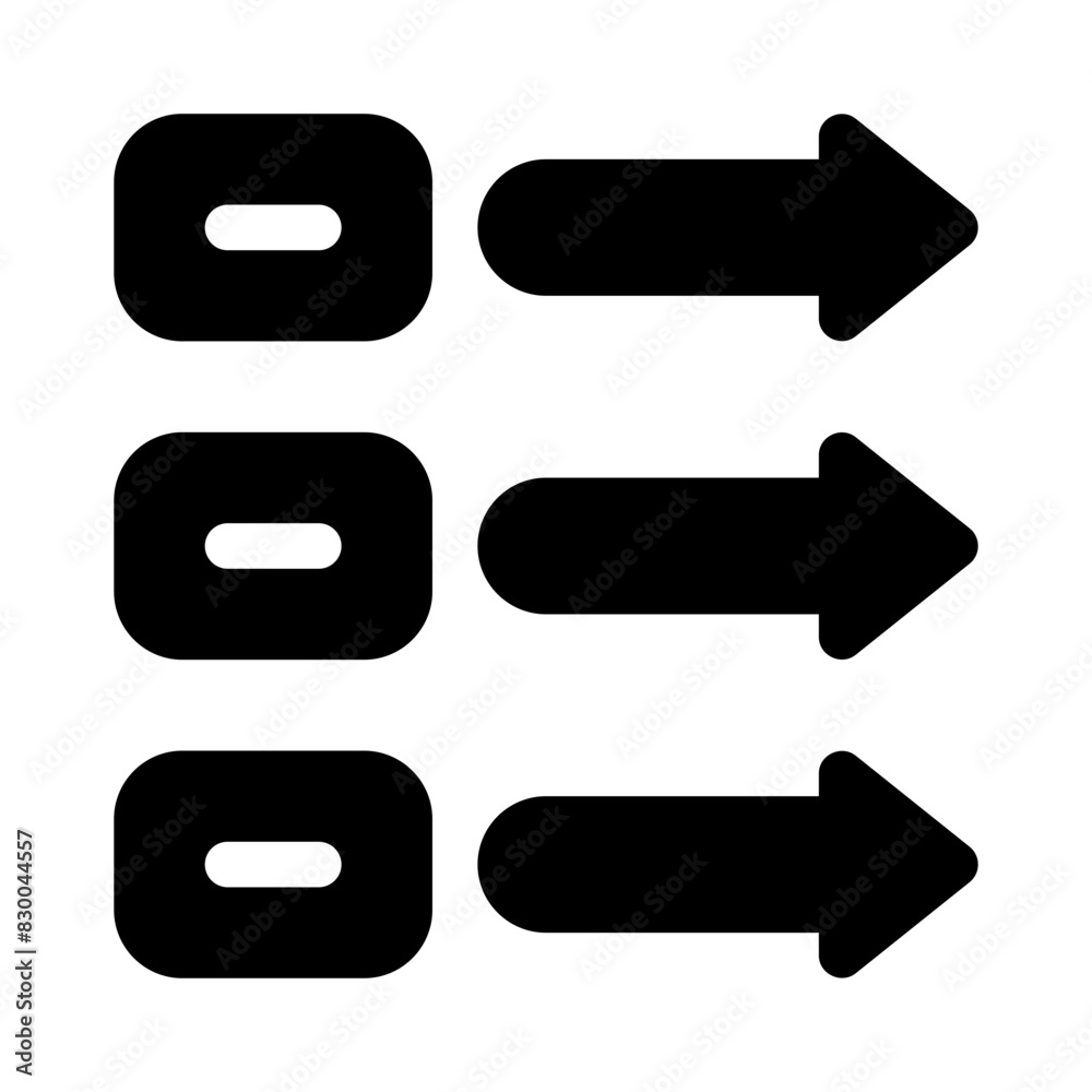tasks glyph icon tasks glyph icon
