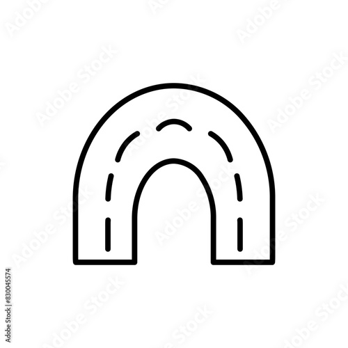 mouth guard line icon