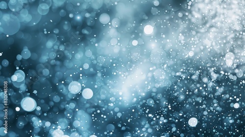 Wallpaper Mural Cool blues and whites with light trails and glowing orbs evoking a winter night in a background backdrop Torontodigital.ca