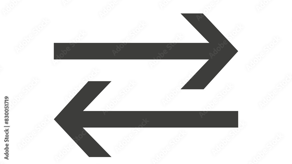 arrow right left symbol design illustration arrow right left symbol design illustration