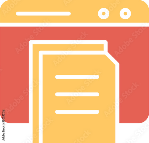 Document Vector Icon