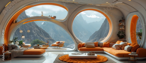 64k, 8k widescreen, wallpaper, amazing lanscape scene, futuristic sci-fi amazing stunning scene, metaverse technology , UAP , UFO,  planet and moon, night of civilized city photo