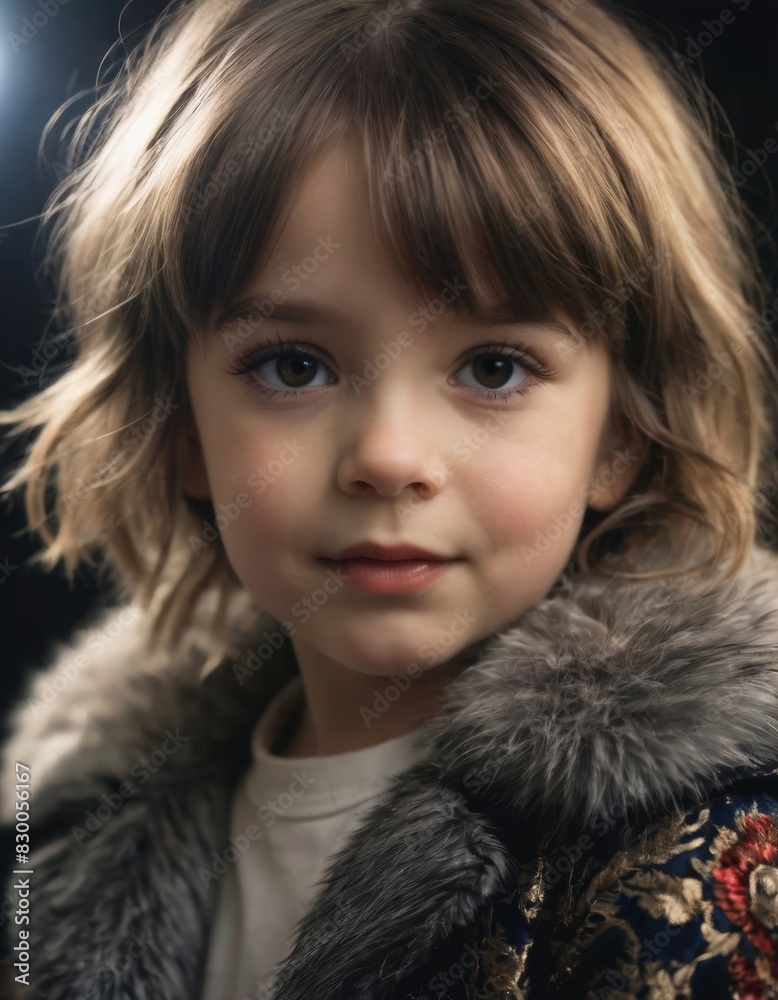 portrait of a little child portrait of a little child