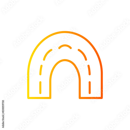 mouth guard gradient icon