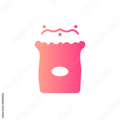 popcorn gradient icon