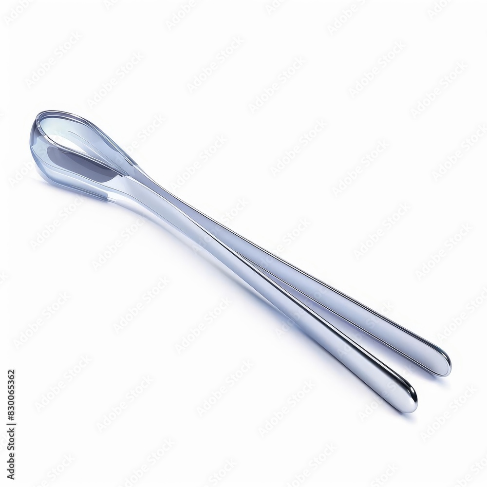 Polycarbonate tongs with a durable, shatterresistant design, isolated solid white background Polycarbonate tongs with a durable, shatterresistant design, isolated solid white background