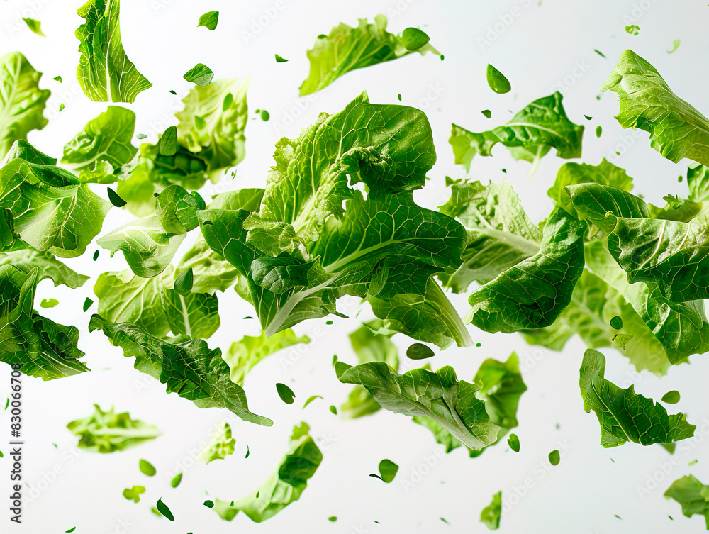 photography of LETTUCE falling from the sky, hyperpop colour scheme. glossy, white background Fresh salad green lettuce leaves falling in the air isolated on white background. photography of LETTUCE falling from the sky, hyperpop colour scheme. glossy, white background Fresh salad green lettuce leaves falling in the air isolated on white background.