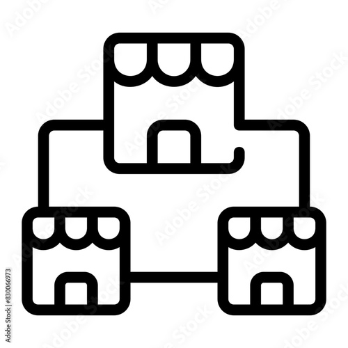 franchise line icon