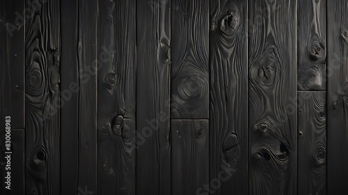 Background of light black planks next to each other making a wooden wall