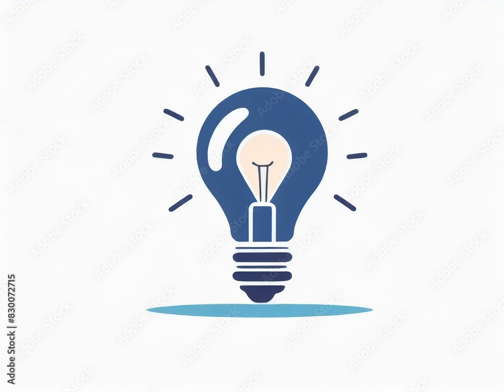 light bulb vector icon on white background light bulb vector icon on white background
