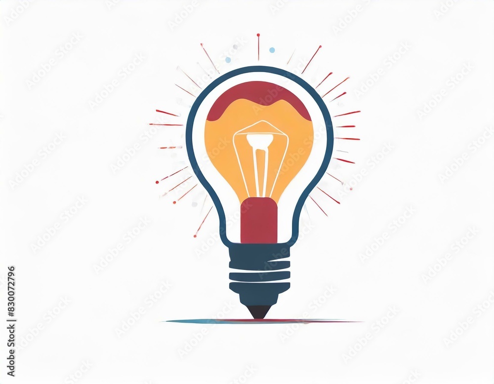 light bulb vector icon on white background light bulb vector icon on white background