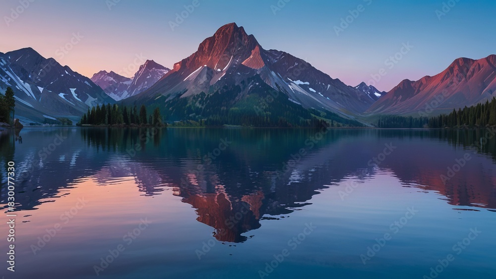 Beautiful natural scenery of mountain Beautiful natural scenery of mountain