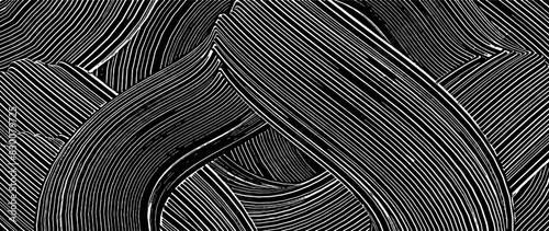 Vector brush sroke texture. Distressed uneven grunge background. Abstract distressed vector illustration. Overlay over any design to create interesting effect and depth. Black isolated on white. EPS10