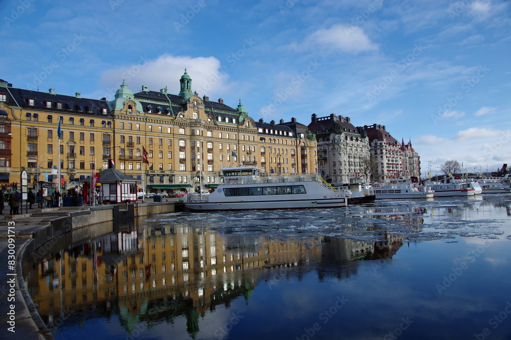 Naklejka premium stockolm -Suède