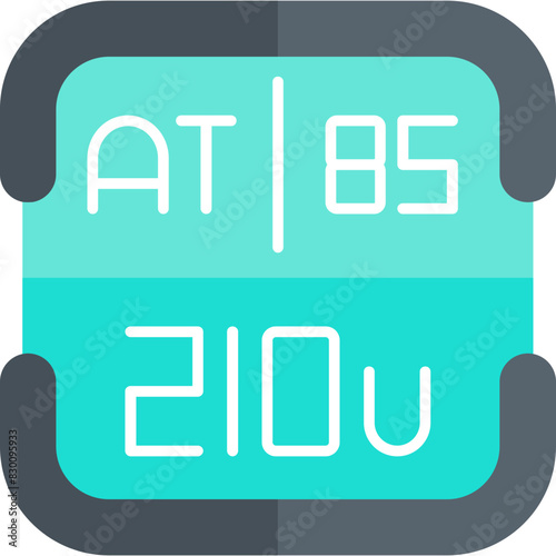 Astatine Periodic Table Element Icon
